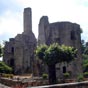 Les Cars : Les ruines du château Renaissance.